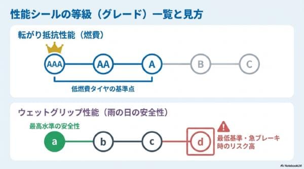 性能シールの等級（グレード）一覧と見方