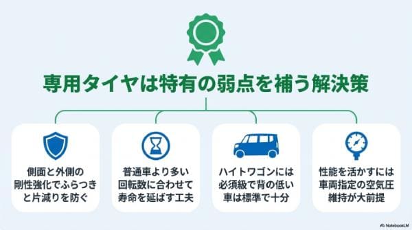 まとめ｜軽自動車専用タイヤとは？ふらつき・静粛性・乗り心地の特徴やメリット・デメリット