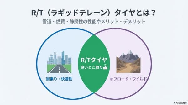 R/T（ラギッドテレーン）タイヤとは？雪道・燃費・静粛性の性能やメリット・デメリット